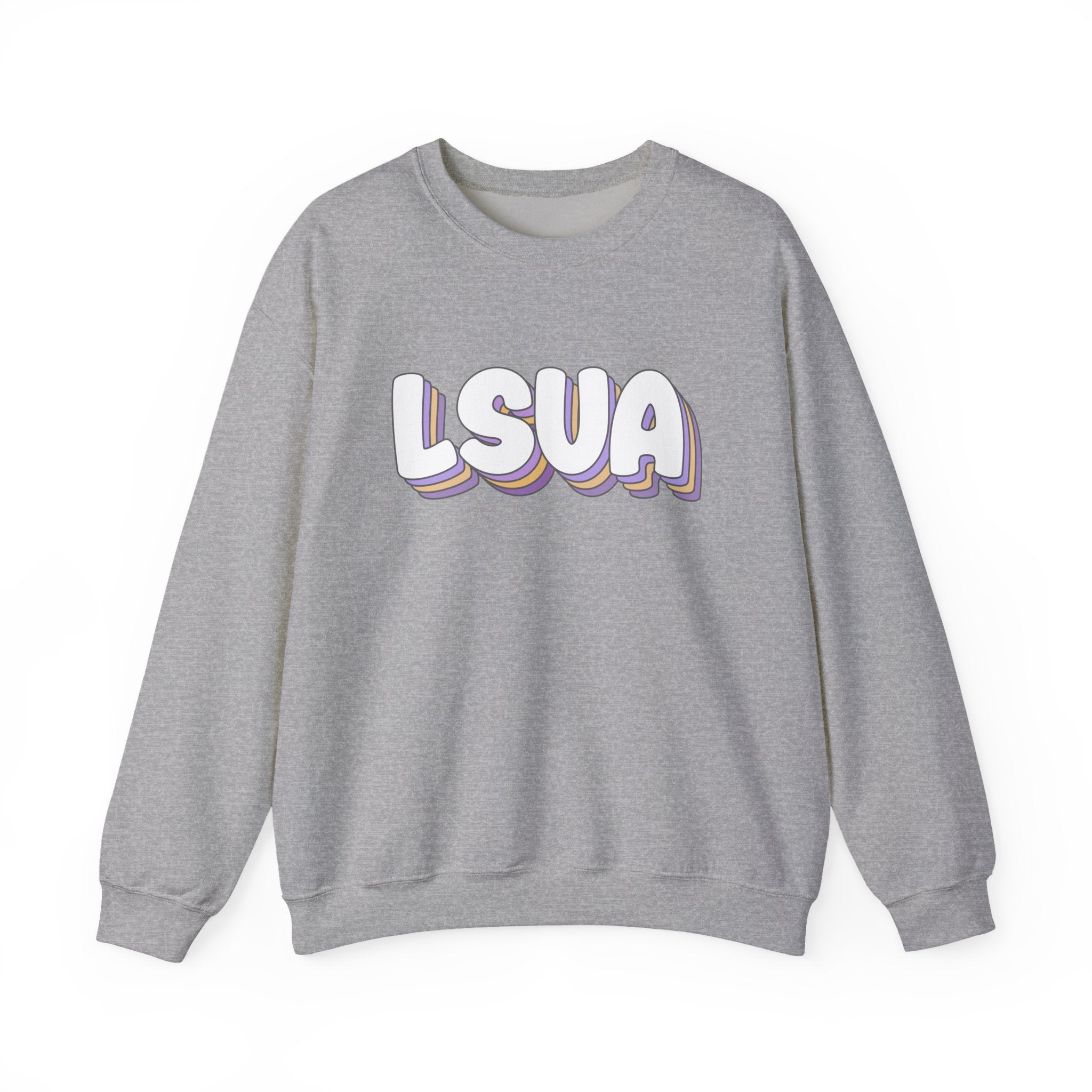 Stacked LSUA Sweatshirt
