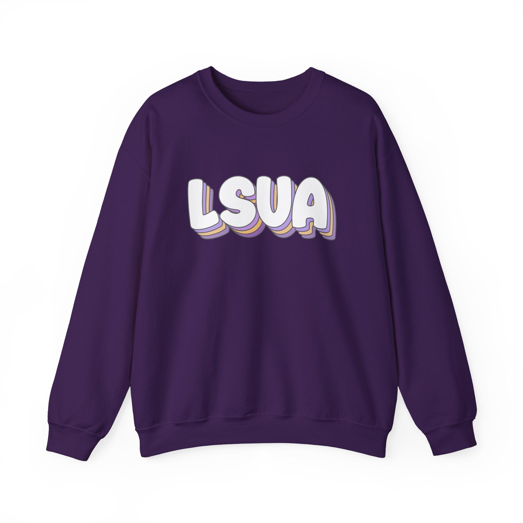 Stacked LSUA Sweatshirt
