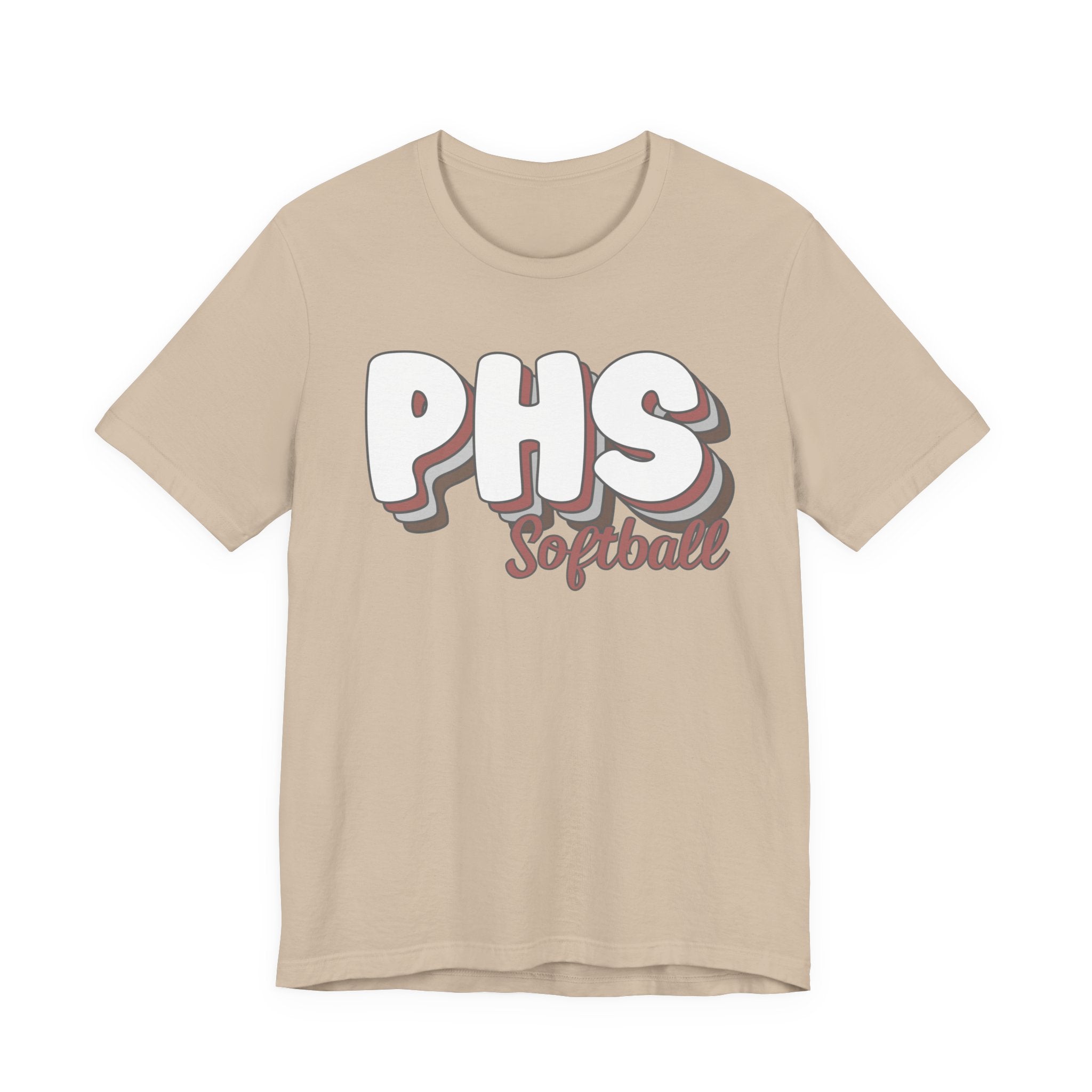 Stacked PHS Softball Tee