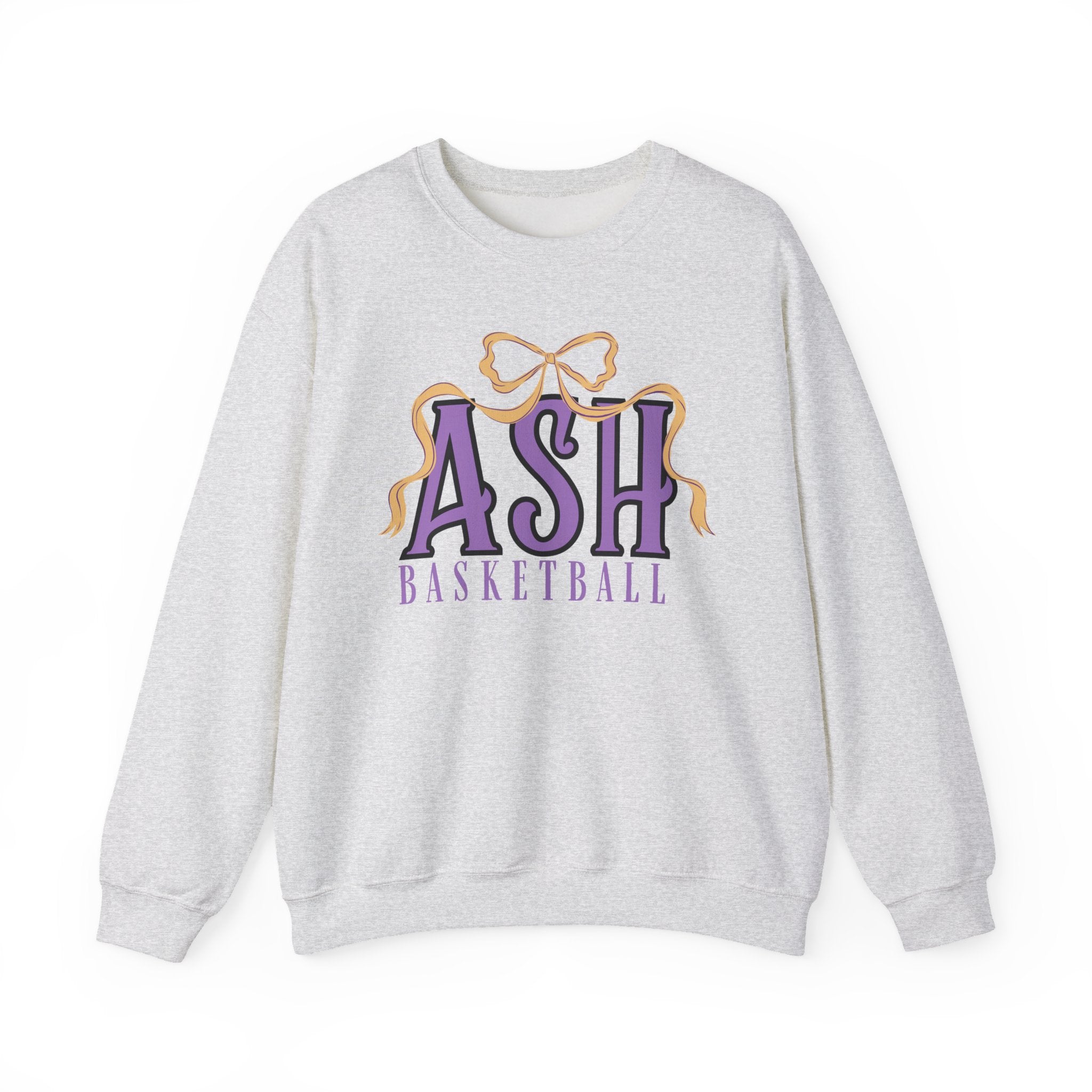 ASH Basketball Ribbon Bow Sweatshirt