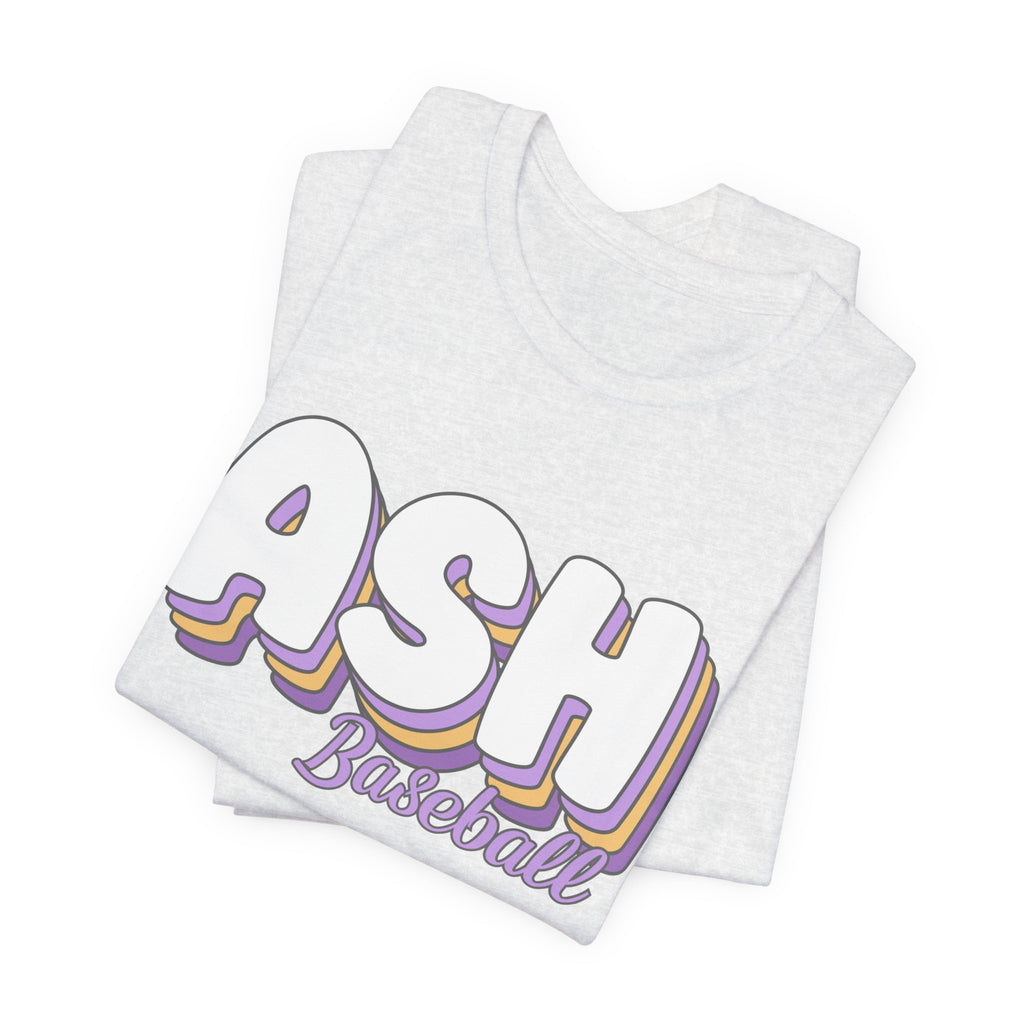 ASH Baseball Stacked Tee