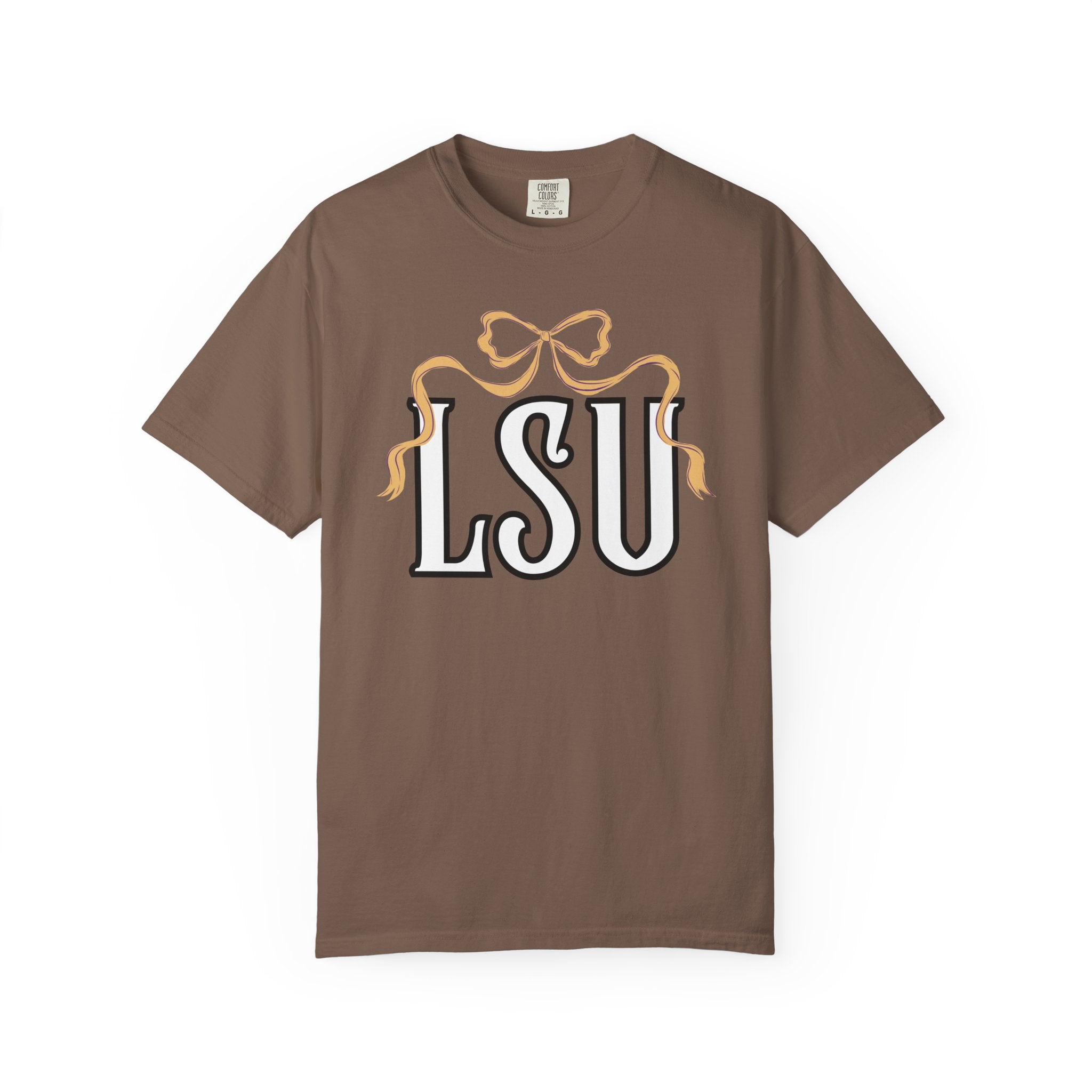 Comfort Colors -- Ribbon LSU