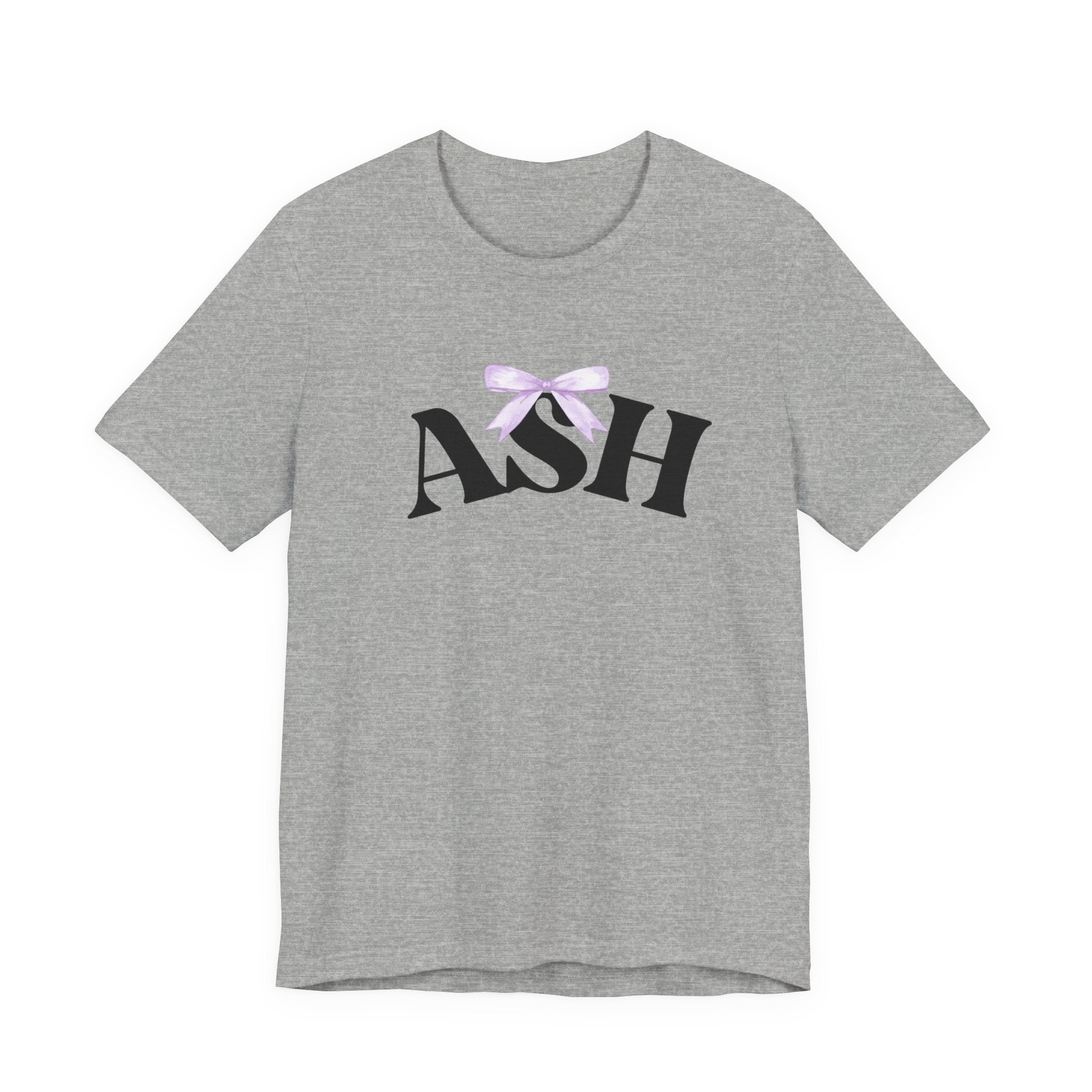 Purple Bow ASH Arch Tee