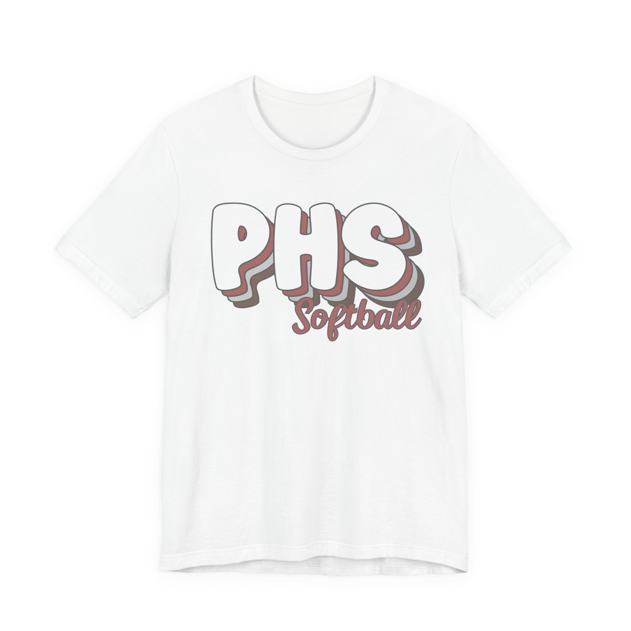 Stacked PHS Softball Tee