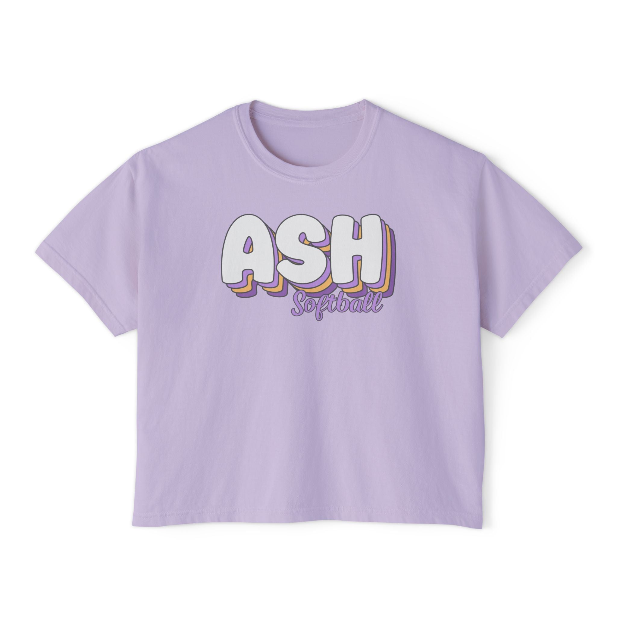 ASH Softball Boxy Tee