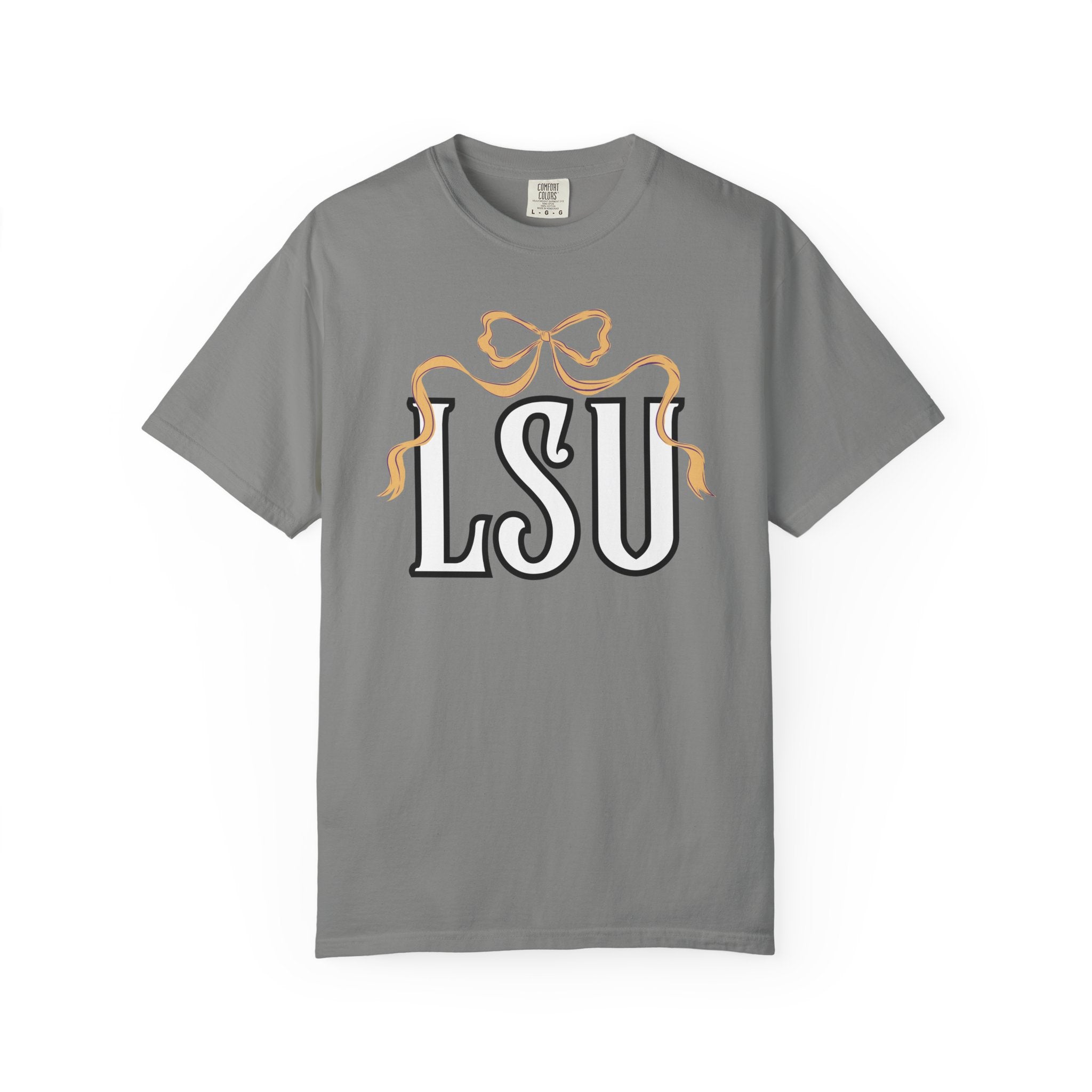 Comfort Colors -- Ribbon LSU