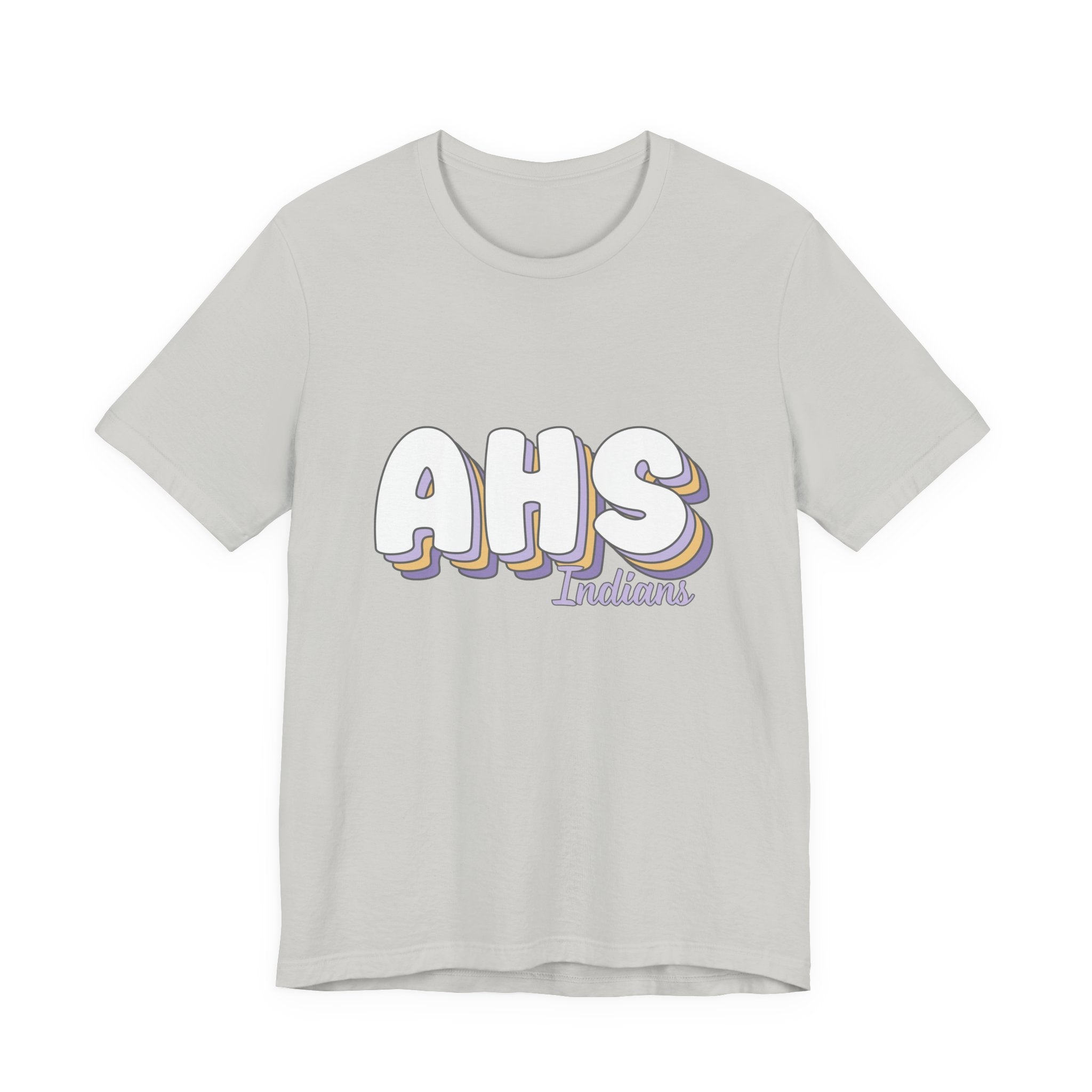 Stacked AHS Indians Softball Tee