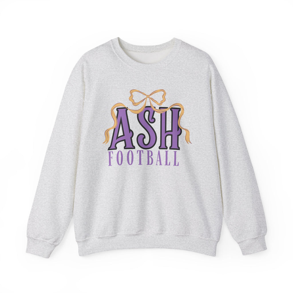 ASH Football Ribbon Bow Sweatshirt