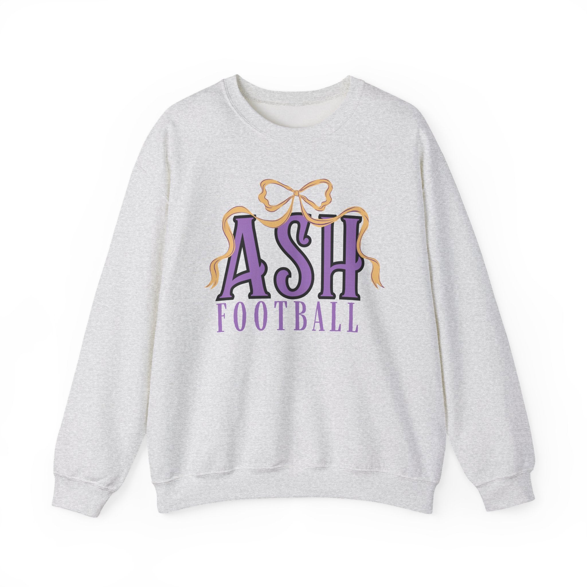 ASH Football Ribbon Bow Sweatshirt
