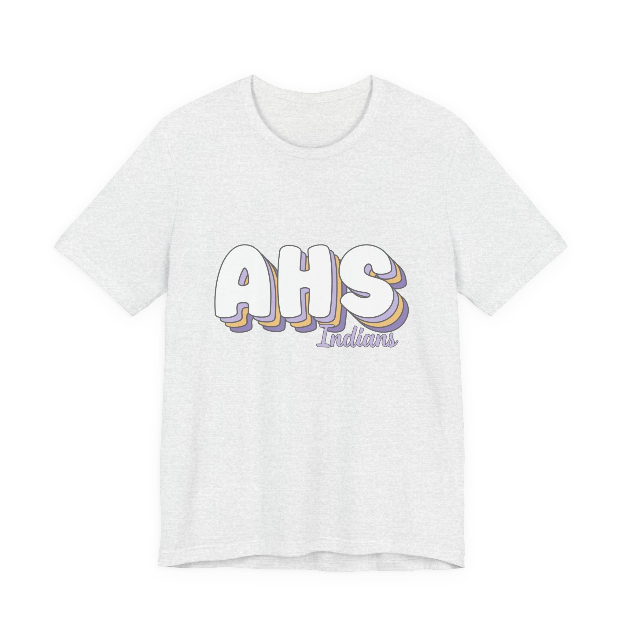 Stacked AHS Indians Softball Tee