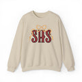 SHS Softball Ribbon Bow Sweatshirt