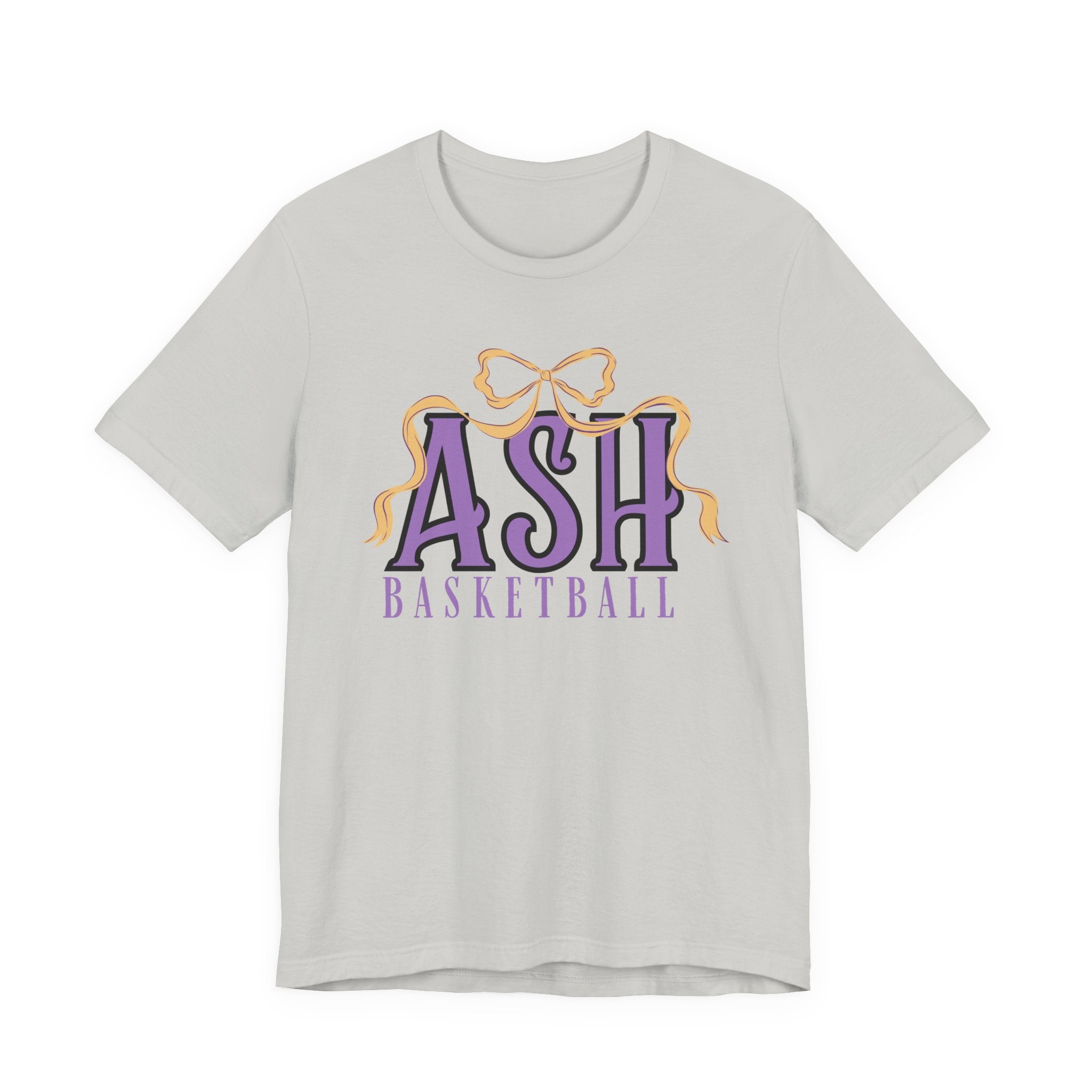 ASH Basketball Ribbon Bow Tee