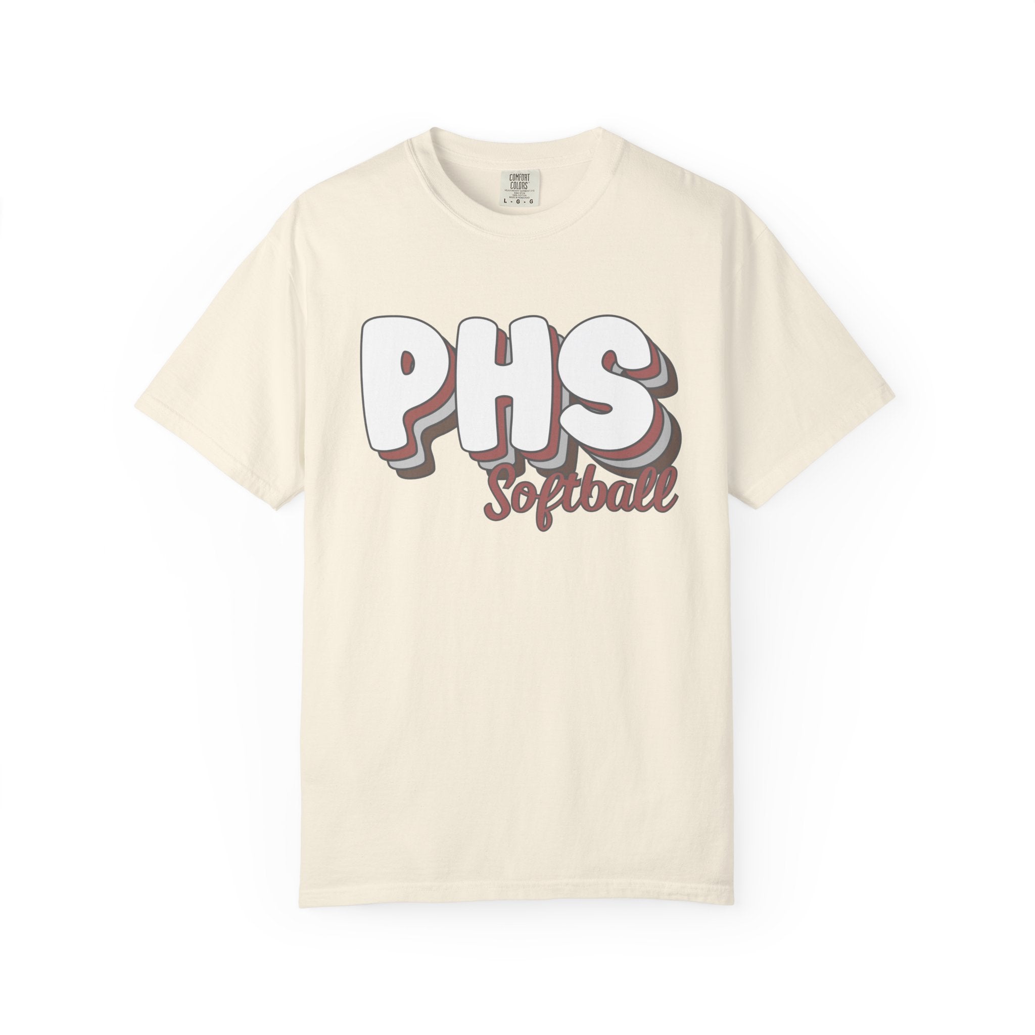 Comfort Colors -- Stacked PHS Softball
