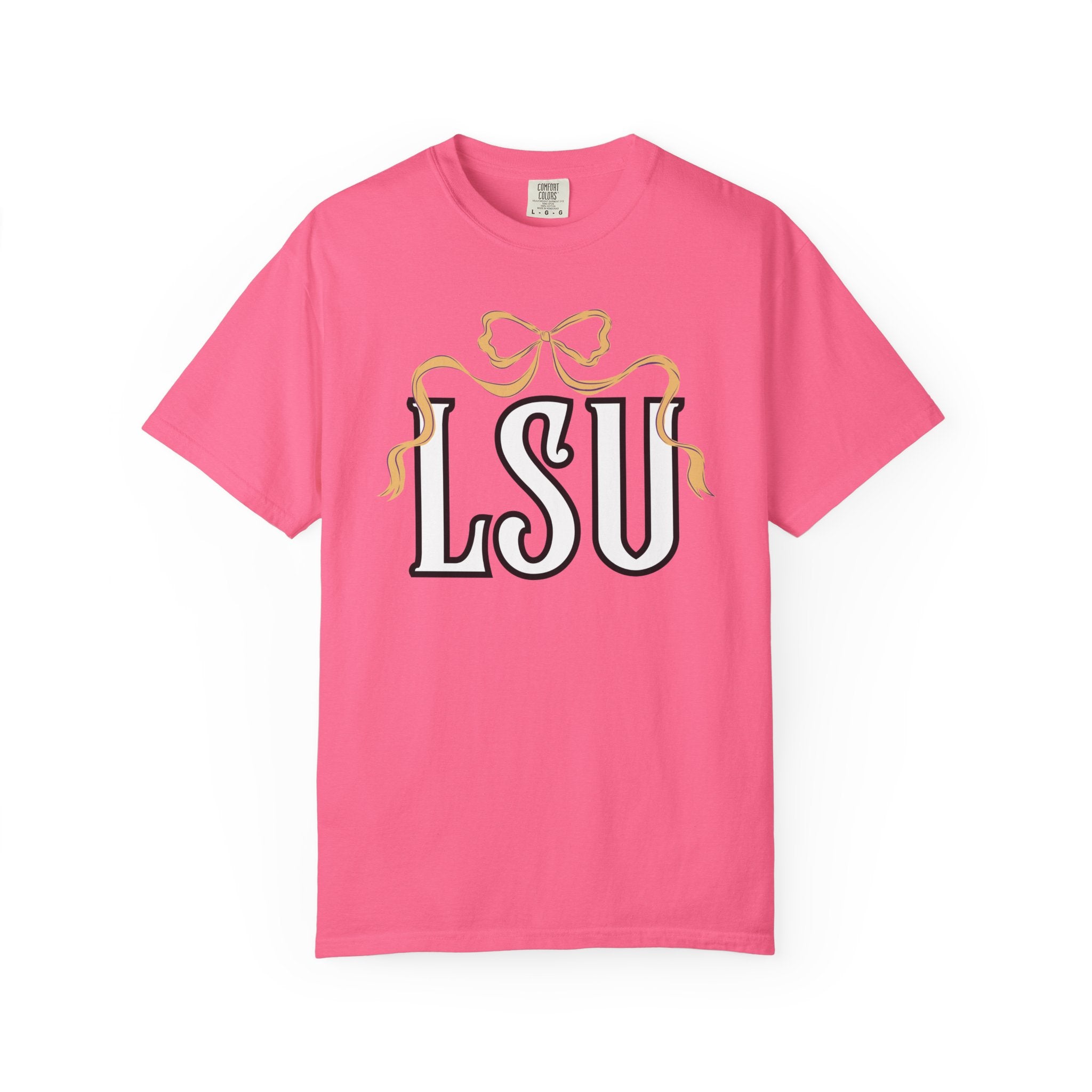 Comfort Colors -- Ribbon LSU