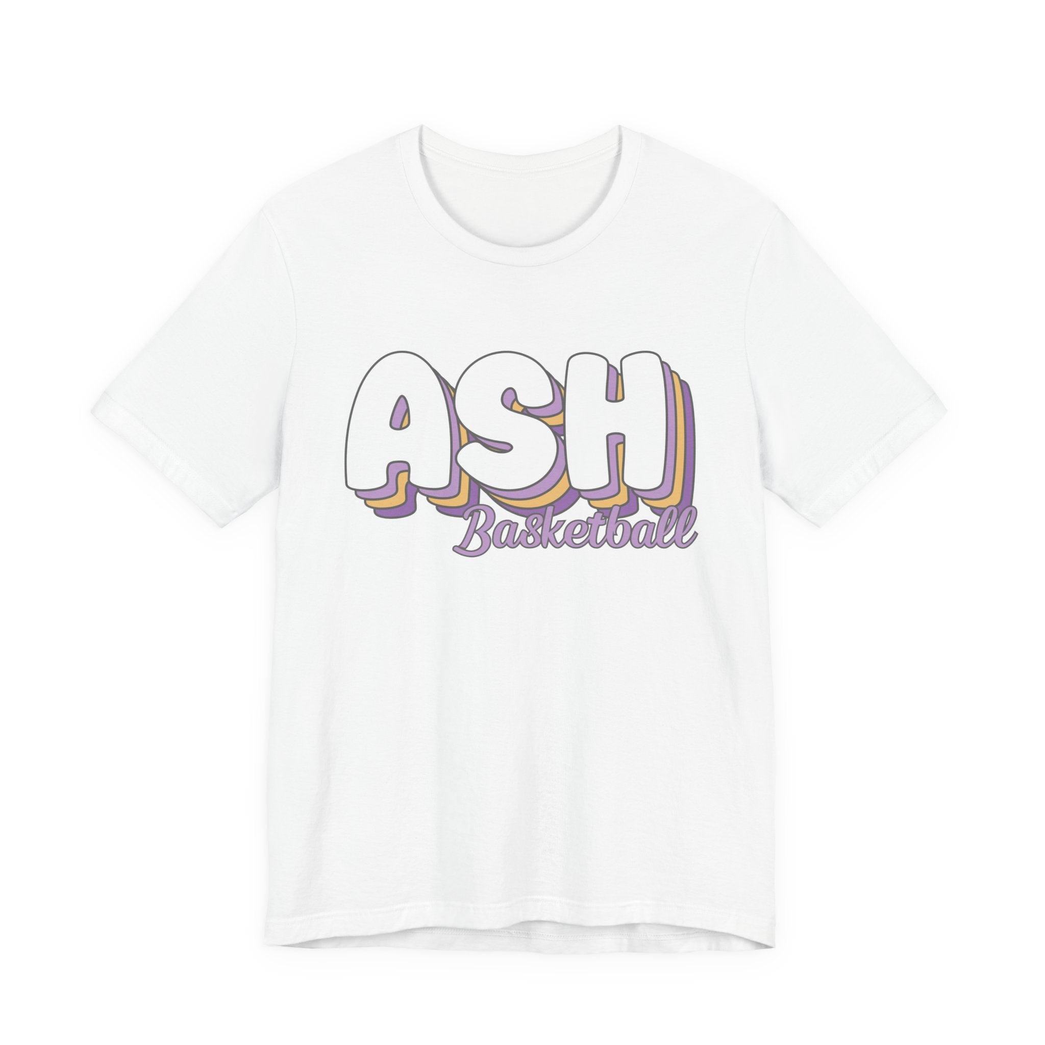 Stacked ASH Basketball Tee