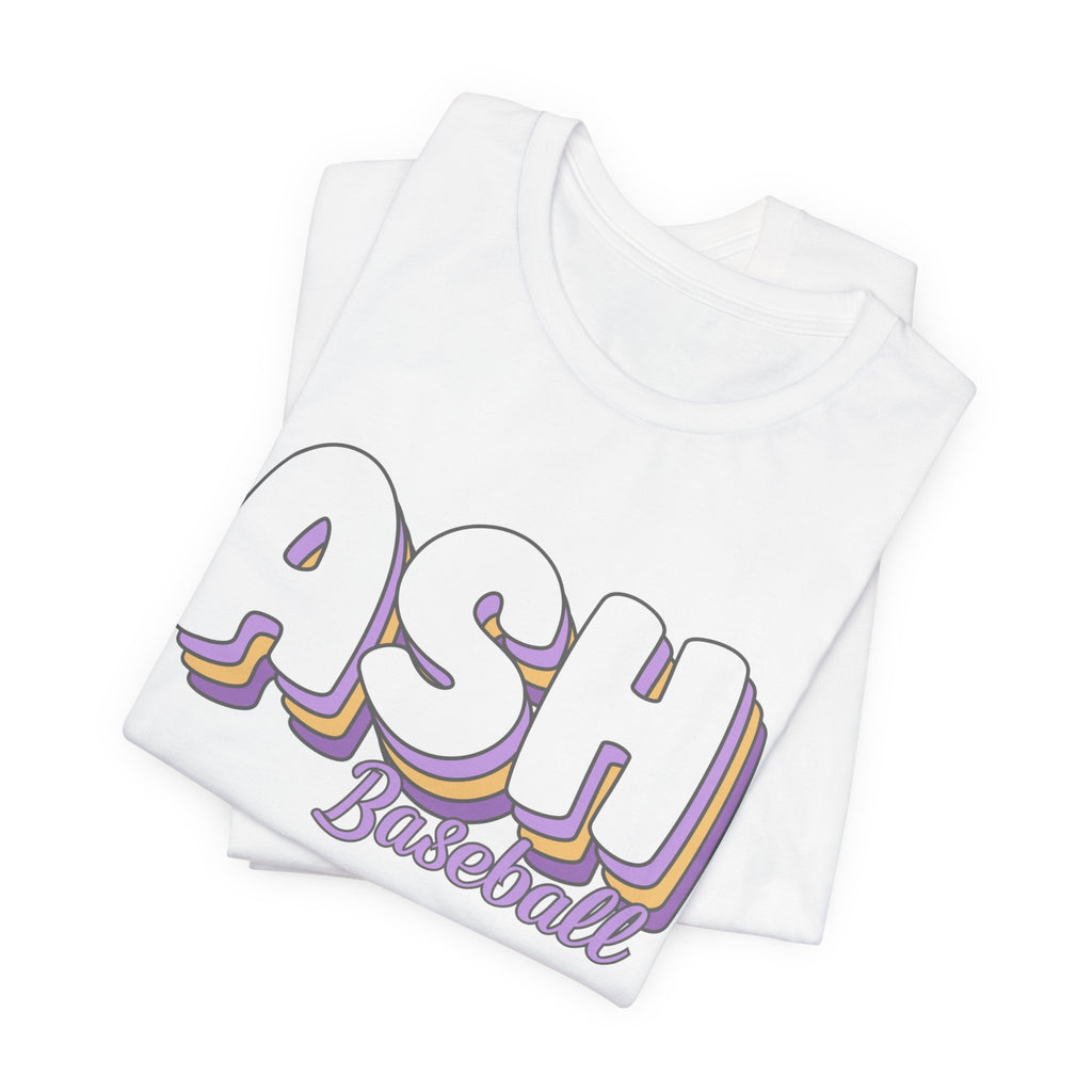 ASH Baseball Stacked Tee