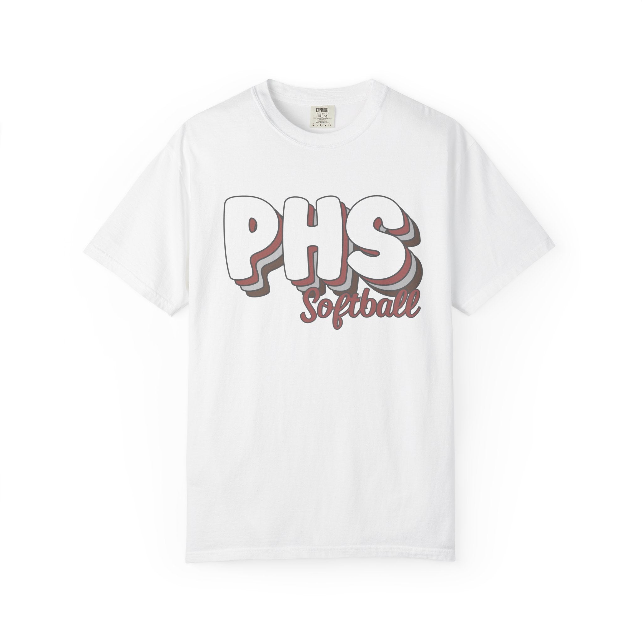 Comfort Colors -- Stacked PHS Softball