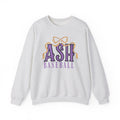 ASH Baseball Ribbon Bow Sweatshirt