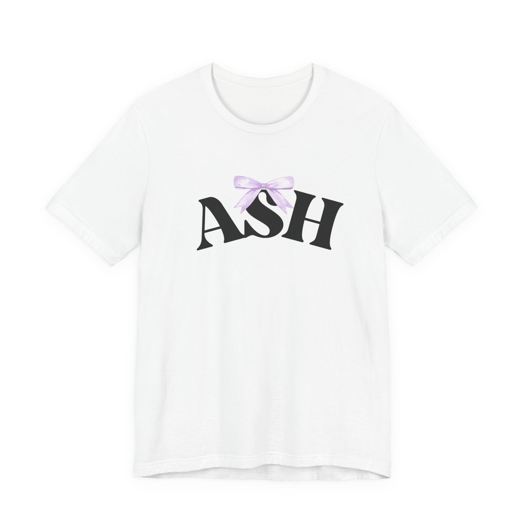 Purple Bow ASH Arch Tee