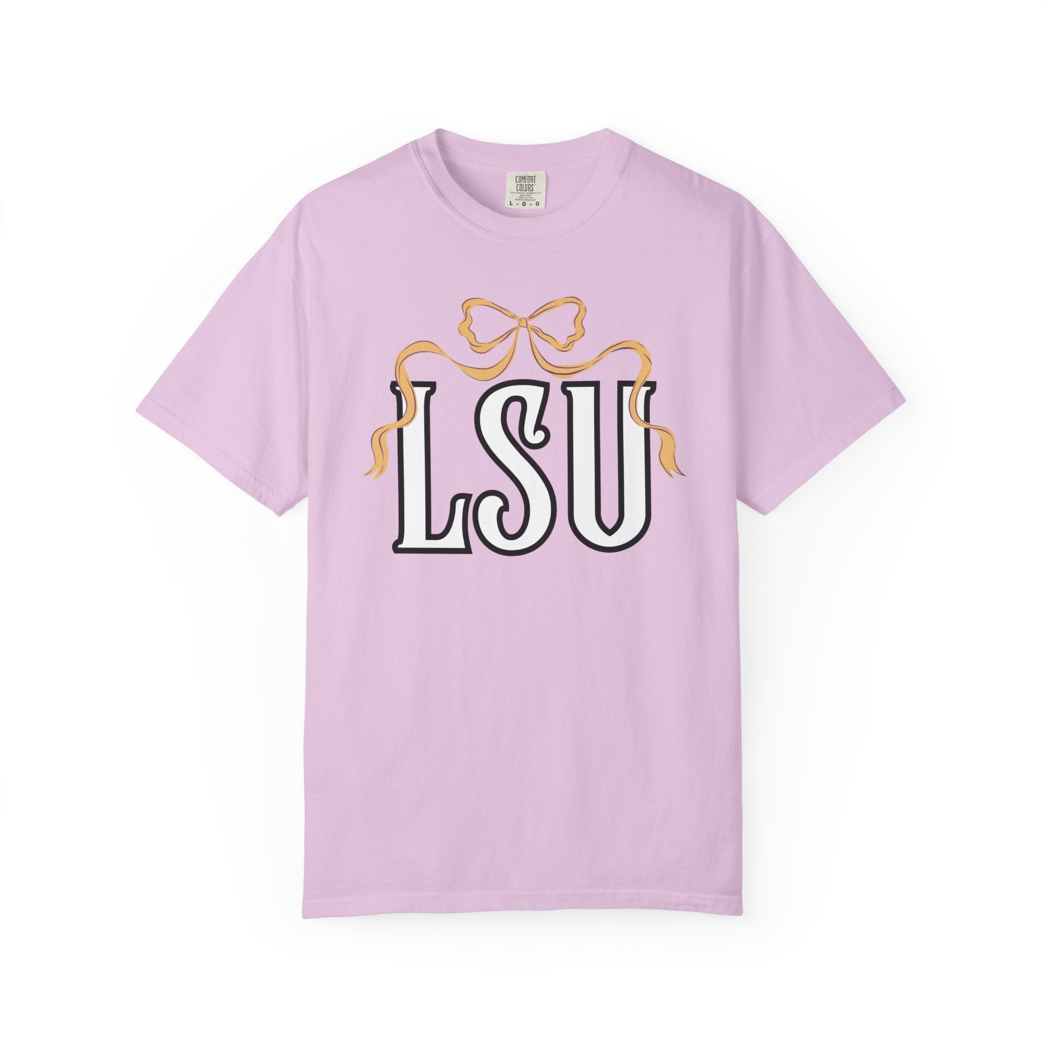 Comfort Colors -- Ribbon LSU