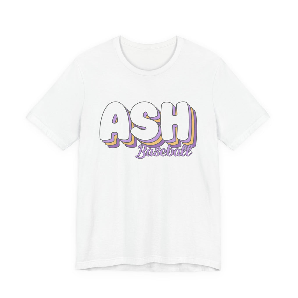 ASH Baseball Stacked Tee