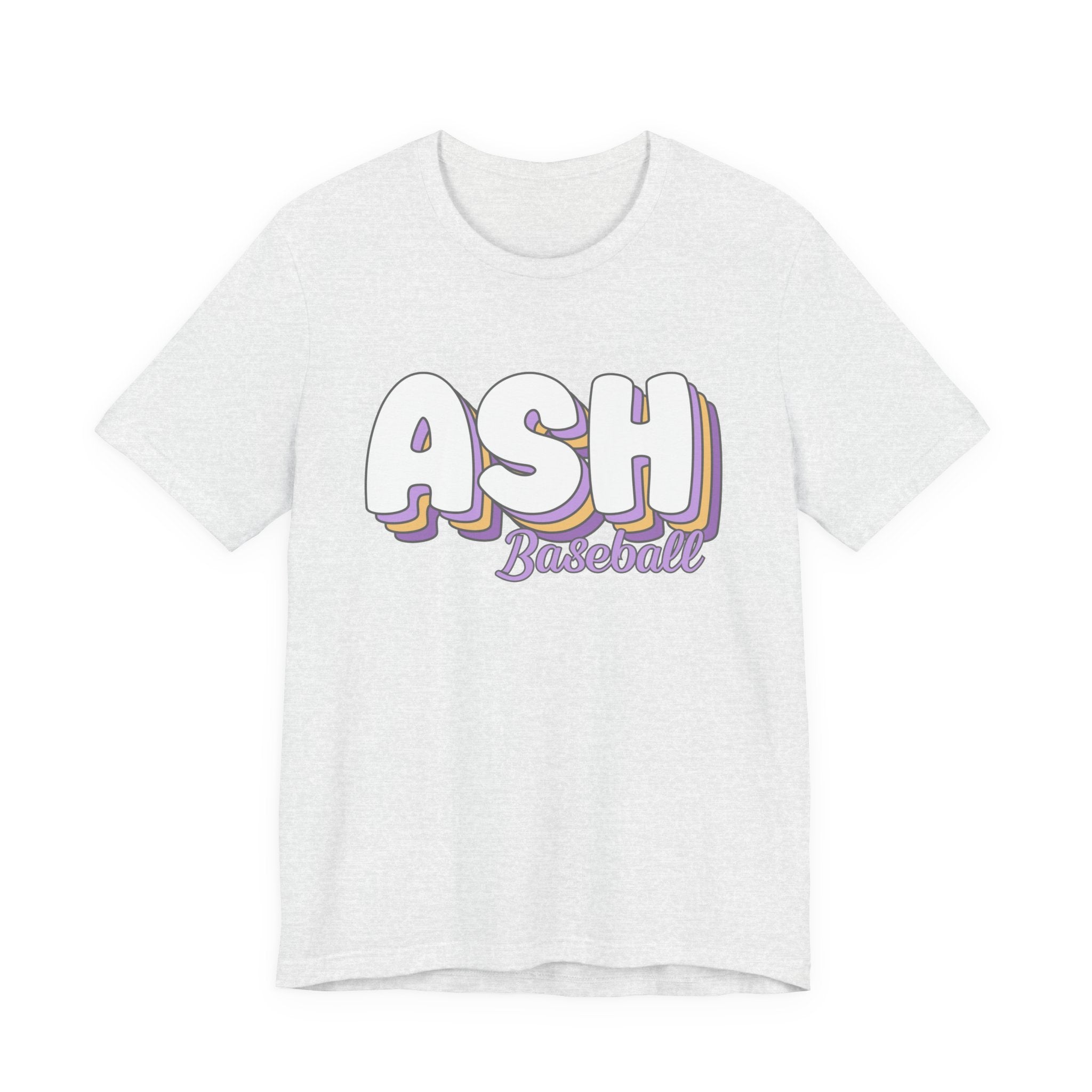 ASH Baseball Stacked Tee