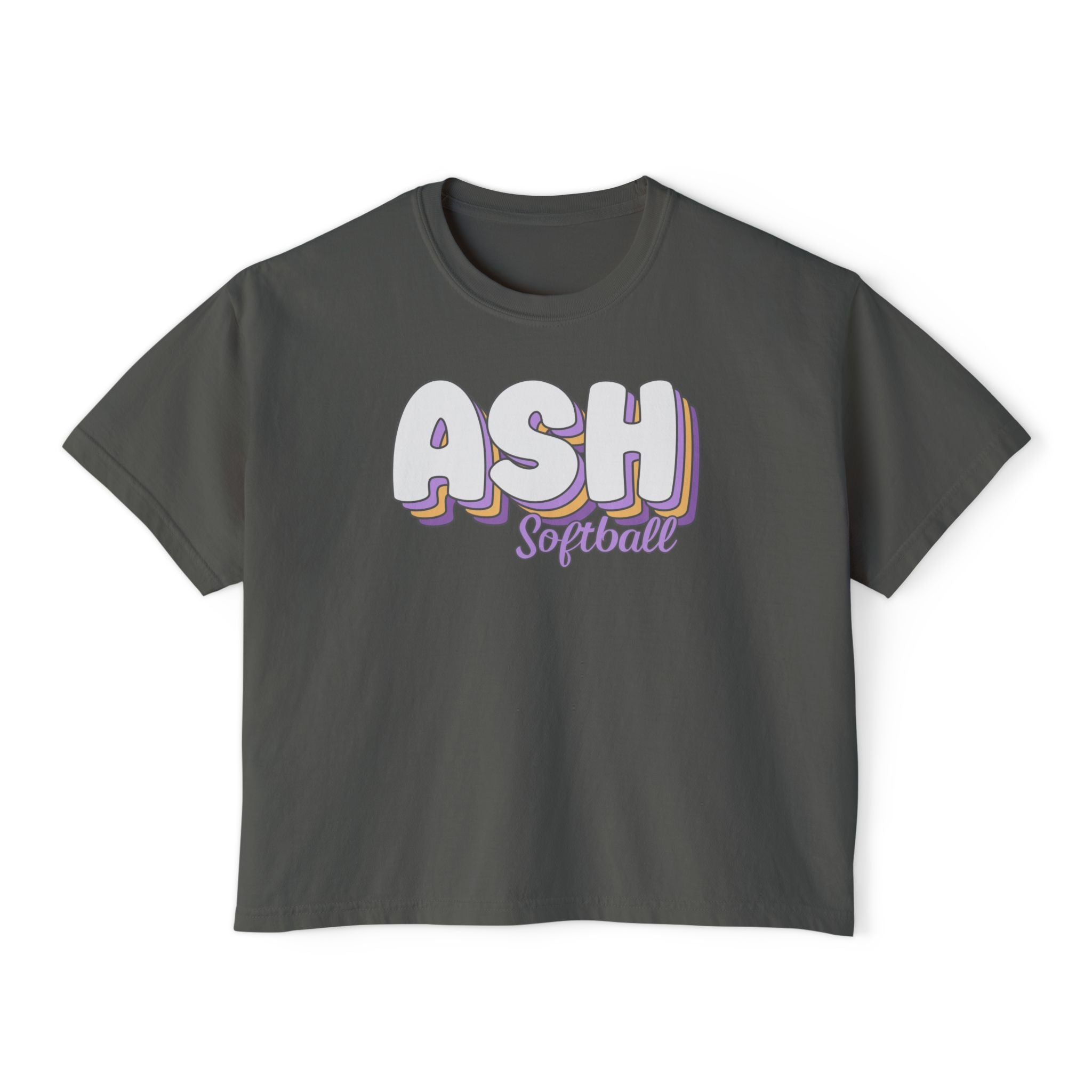 ASH Softball Boxy Tee