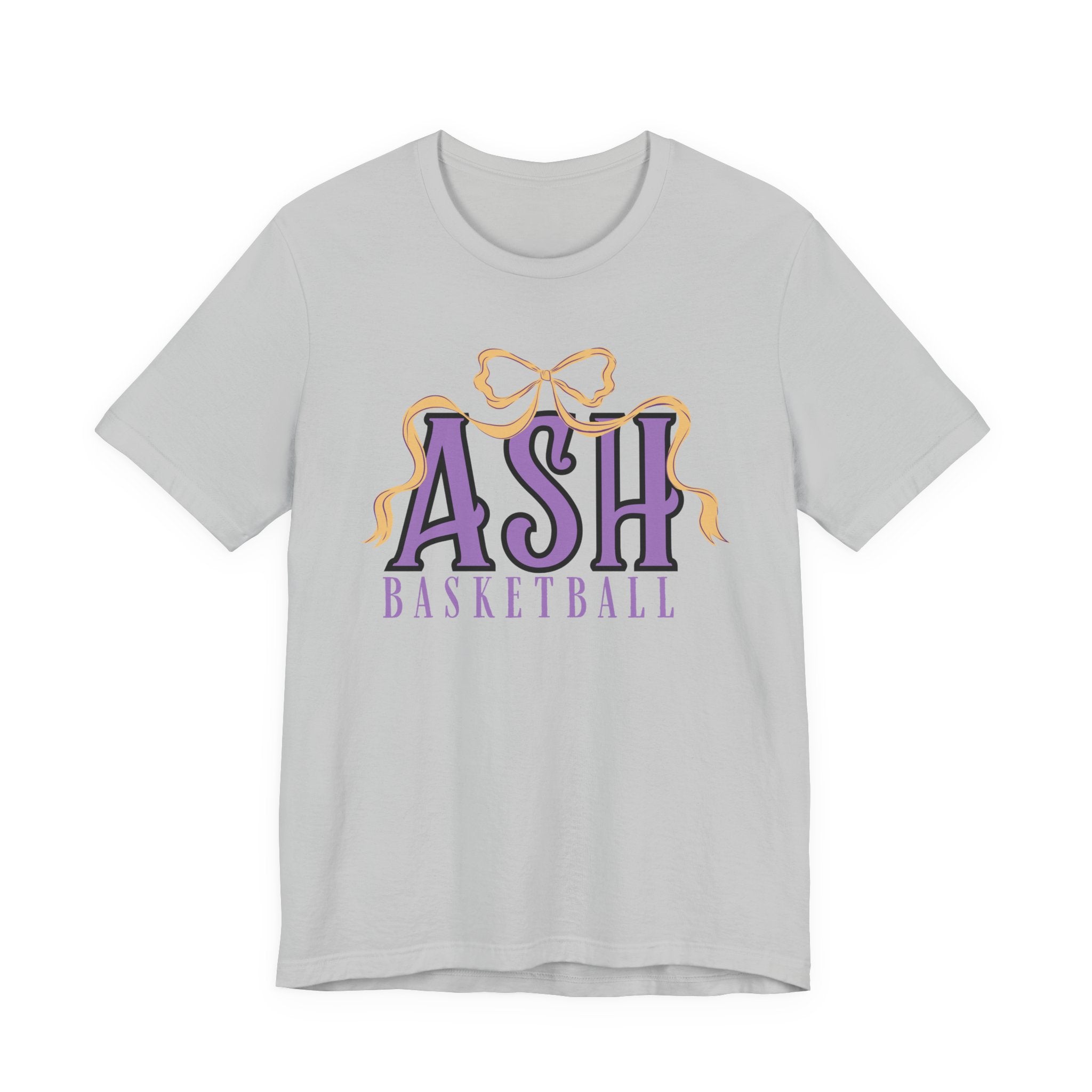 ASH Basketball Ribbon Bow Tee