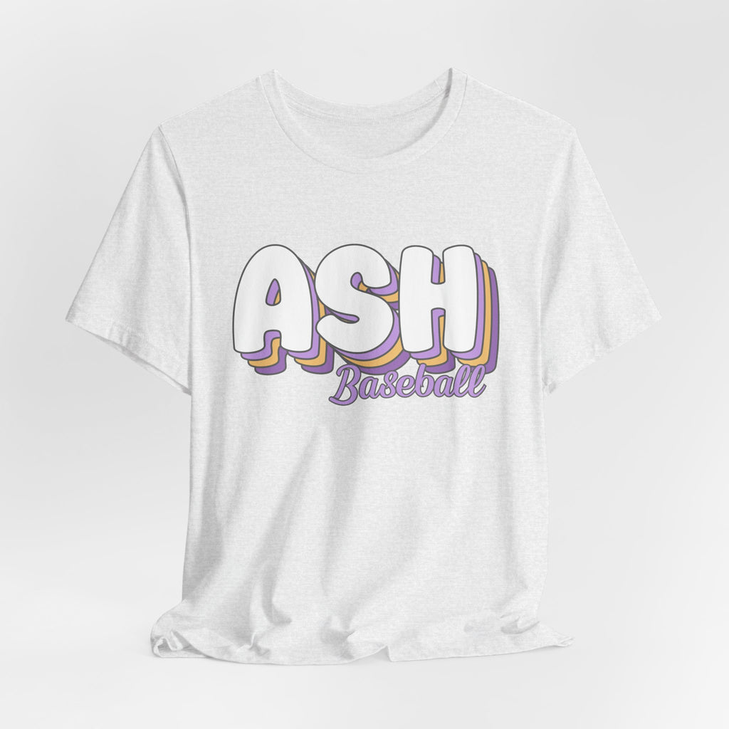 ASH Baseball Stacked Tee