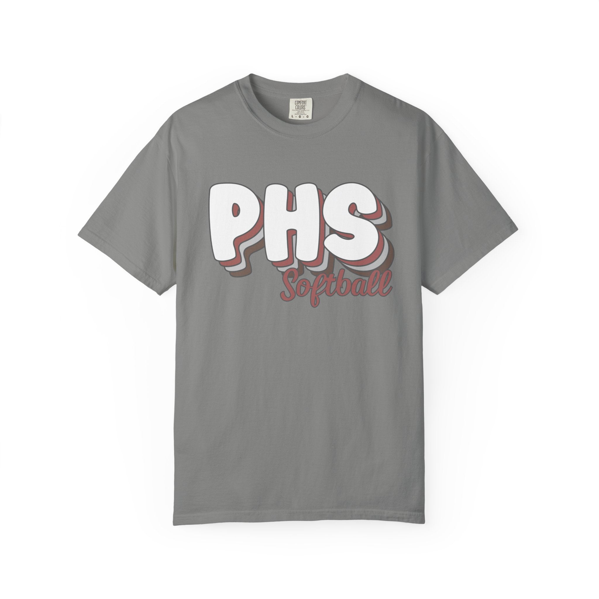 Comfort Colors -- Stacked PHS Softball