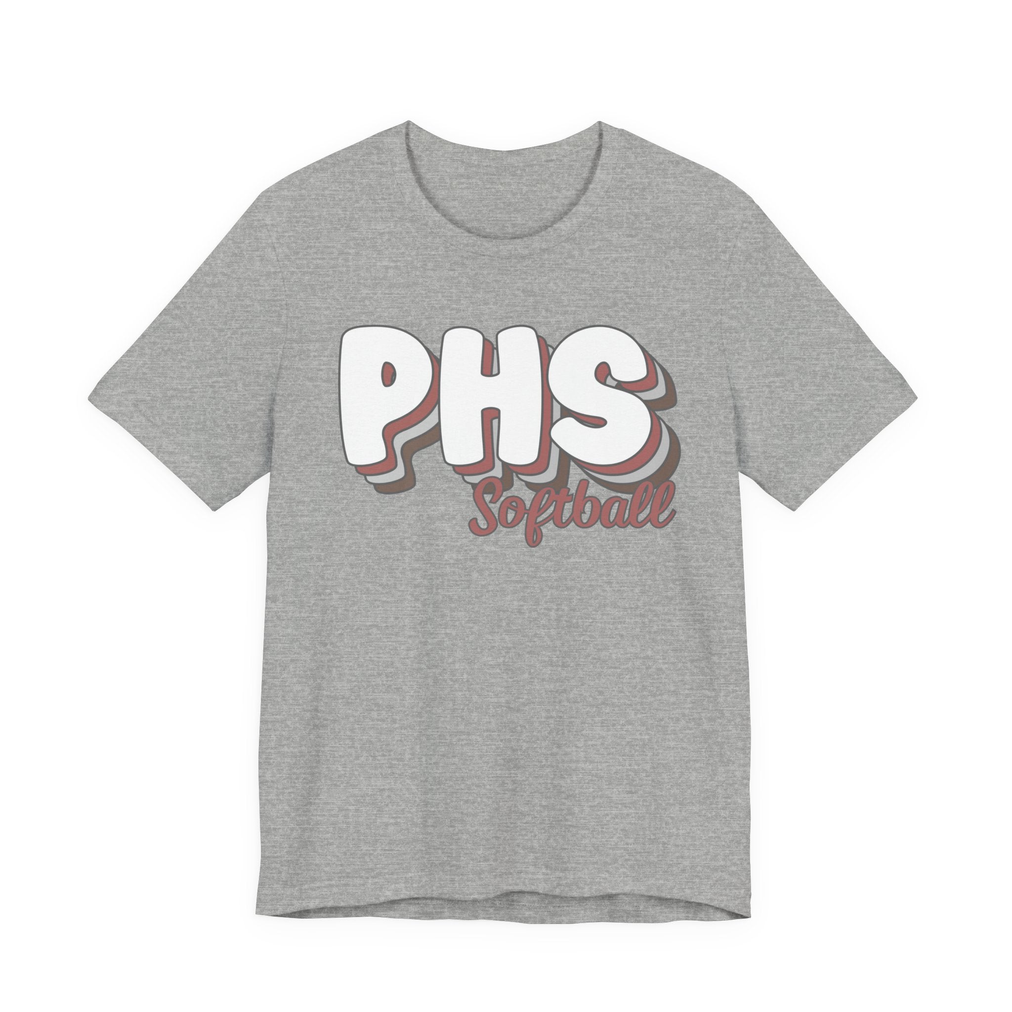 Stacked PHS Softball Tee