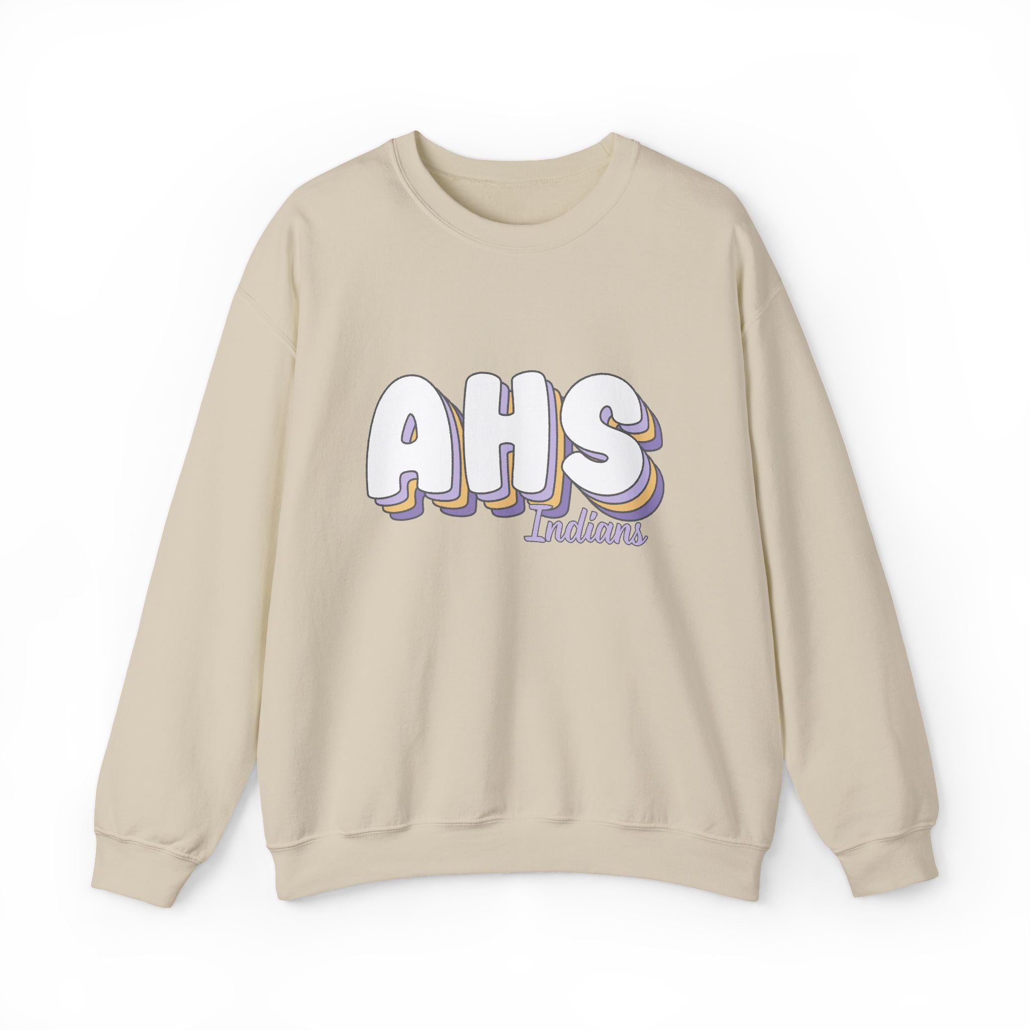 Stacked AHS Indians Sweatshirt