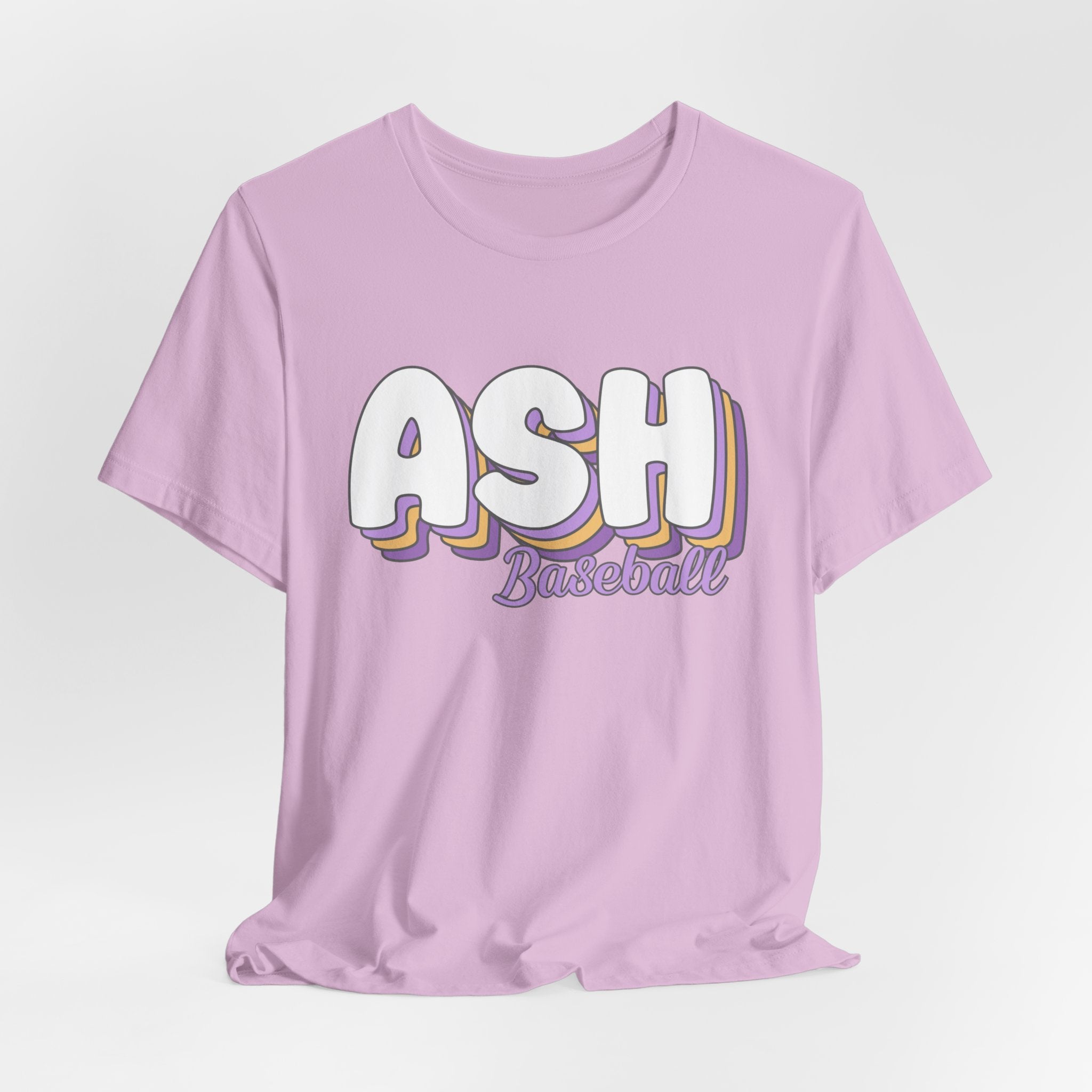 ASH Baseball Stacked Tee
