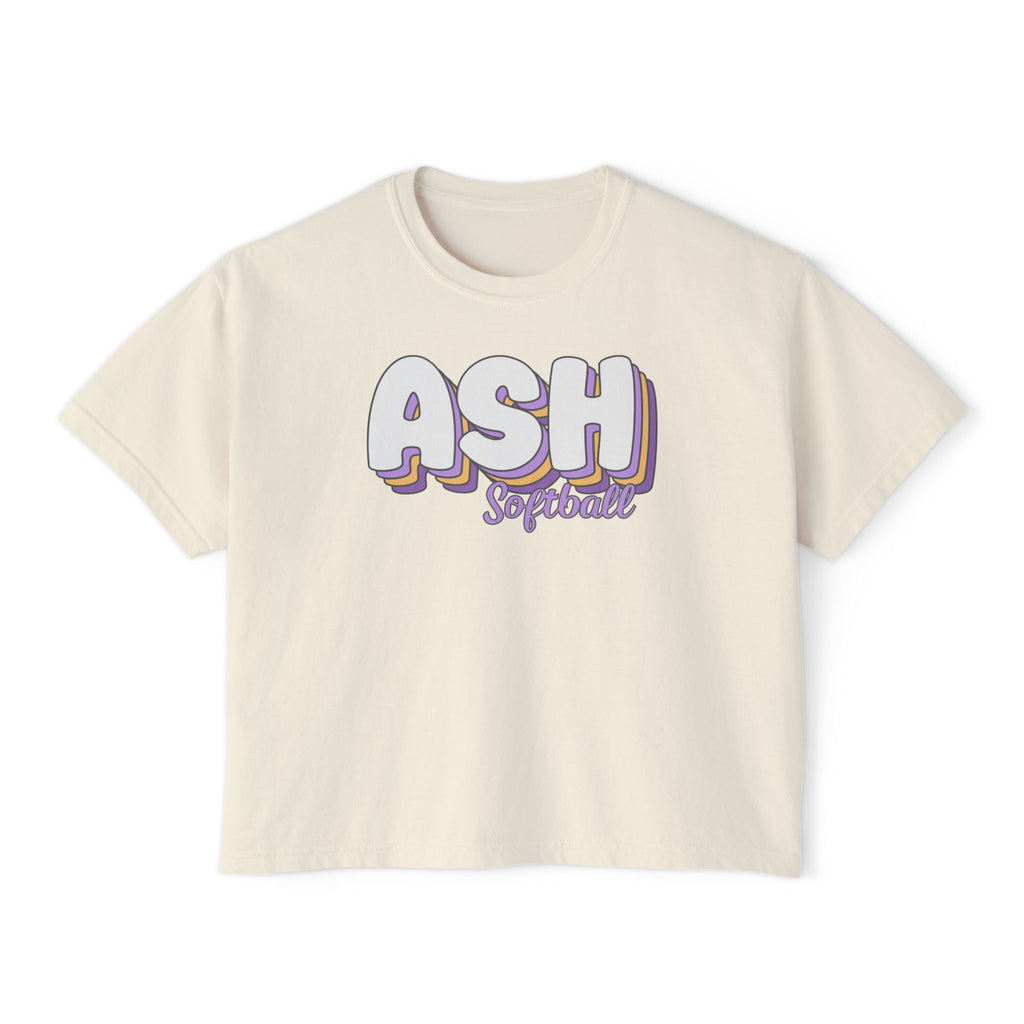 ASH Softball Boxy Tee